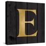 Gold Alphabet E-N. Harbick-Stretched Canvas