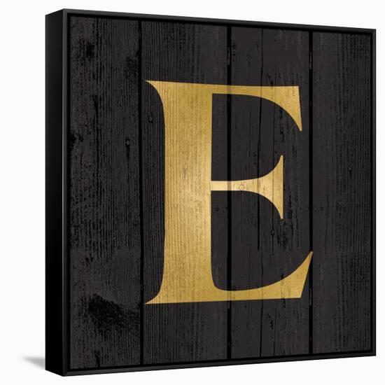 Gold Alphabet E-N. Harbick-Framed Stretched Canvas