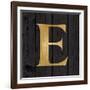 Gold Alphabet E-N. Harbick-Framed Art Print