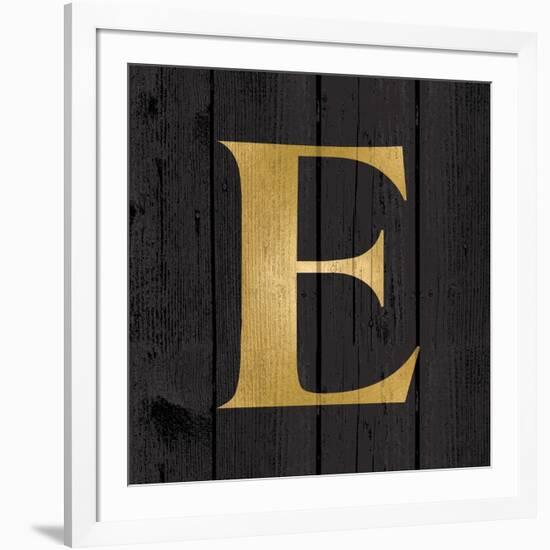 Gold Alphabet E-N. Harbick-Framed Art Print