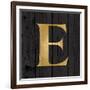 Gold Alphabet E-N. Harbick-Framed Art Print