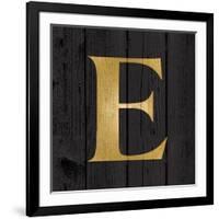 Gold Alphabet E-N. Harbick-Framed Art Print