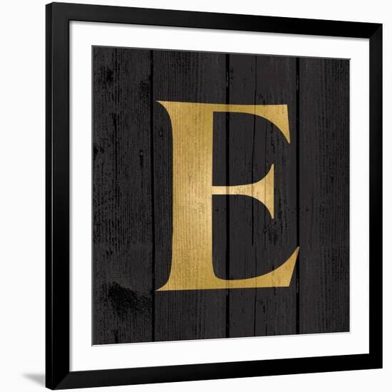 Gold Alphabet E-N. Harbick-Framed Art Print