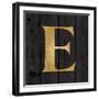 Gold Alphabet E-N. Harbick-Framed Art Print