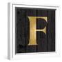 Gold Alphabet F-N. Harbick-Framed Art Print