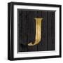 Gold Alphabet J-N. Harbick-Framed Art Print