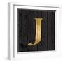 Gold Alphabet J-N. Harbick-Framed Art Print