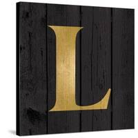 Gold Alphabet L-N. Harbick-Stretched Canvas