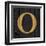 Gold Alphabet O-N. Harbick-Framed Art Print