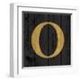 Gold Alphabet O-N. Harbick-Framed Art Print