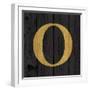 Gold Alphabet O-N. Harbick-Framed Art Print