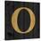 Gold Alphabet O-N. Harbick-Stretched Canvas