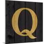 Gold Alphabet Q-N. Harbick-Mounted Premium Giclee Print