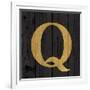 Gold Alphabet Q-N. Harbick-Framed Art Print