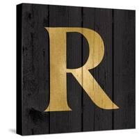 Gold Alphabet R-N. Harbick-Stretched Canvas