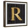 Gold Alphabet R-N. Harbick-Framed Art Print