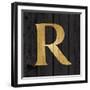 Gold Alphabet R-N. Harbick-Framed Art Print