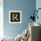 Gold Alphabet R-N. Harbick-Framed Art Print displayed on a wall