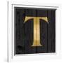 Gold Alphabet T-N. Harbick-Framed Art Print