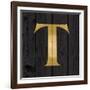 Gold Alphabet T-N. Harbick-Framed Art Print