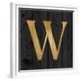 Gold Alphabet W-N. Harbick-Framed Premium Giclee Print