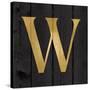 Gold Alphabet W-N. Harbick-Stretched Canvas