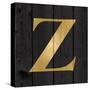 Gold Alphabet Z-N. Harbick-Stretched Canvas