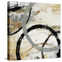 Gold and Black Rings II-Tom Reeves-Stretched Canvas
