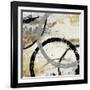 Gold and Black Rings II-Tom Reeves-Framed Art Print