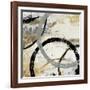 Gold and Black Rings II-Tom Reeves-Framed Art Print