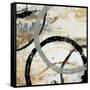 Gold and Black Rings II-Tom Reeves-Framed Stretched Canvas