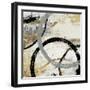 Gold and Black Rings II-Tom Reeves-Framed Art Print