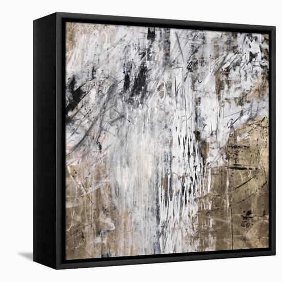 Gold and Chalk-Jodi Maas-Framed Stretched Canvas