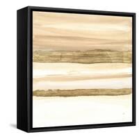 Gold and Gray Sand II-Chris Paschke-Framed Stretched Canvas