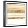 Gold and Gray Sand II-Chris Paschke-Framed Art Print