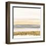 Gold and Gray Sand III-Chris Paschke-Framed Art Print