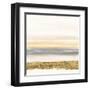 Gold and Gray Sand III-Chris Paschke-Framed Art Print