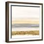 Gold and Gray Sand III-Chris Paschke-Framed Art Print