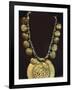 Gold and Precious Stones Necklace Originating from Colombia-null-Framed Giclee Print