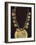 Gold and Precious Stones Necklace Originating from Colombia-null-Framed Giclee Print