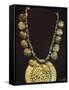 Gold and Precious Stones Necklace Originating from Colombia-null-Framed Stretched Canvas