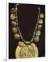 Gold and Precious Stones Necklace Originating from Colombia-null-Framed Giclee Print