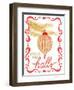 Gold and Red Christmas II-Andi Metz-Framed Art Print