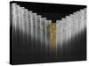 Gold and silver dominoes-null-Stretched Canvas