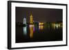 Gold and Silver Pagoda Evening Light, Guilin, China-Darrell Gulin-Framed Photographic Print