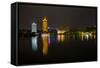 Gold and Silver Pagoda Evening Light, Guilin, China-Darrell Gulin-Framed Stretched Canvas