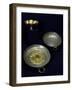 Gold and Silver Plates and Bowls of Undebaunded-null-Framed Giclee Print