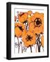 Gold Anemone-Natasha Wescoat-Framed Giclee Print