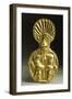 Gold Armour Stud, from Cucuteni-Baiceni Treasure, Romania, Geto-Dacian Civilization, 5th Century BC-null-Framed Giclee Print