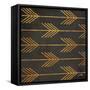 Gold Arrow Modele II-Elizabeth Medley-Framed Stretched Canvas